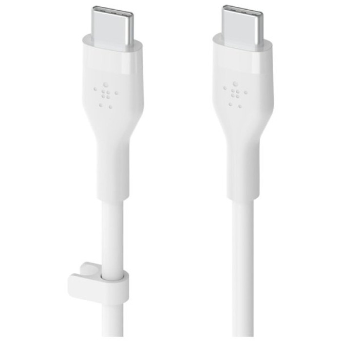 Кабель USB-C to USB-C - Belkin, Boost Charge Flex, White