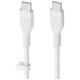 Кабель USB-C to USB-C - Belkin, Boost Charge Flex, White