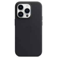Чохол для iPhone 14 Pro Max - Leather, Midnight (HC)