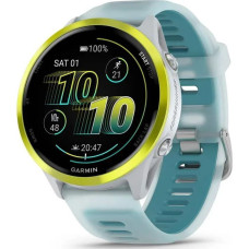 Смарт-годинник Garmin Forerunner 570 47mm Amp Yellow Aluminum w. Translucent Whitestone/Turquoise