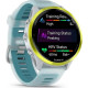 Смарт-годинник Garmin Forerunner 570 47mm Amp Yellow Aluminum w. Translucent Whitestone/Turquoise