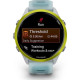 Смарт-годинник Garmin Forerunner 570 47mm Amp Yellow Aluminum w. Translucent Whitestone/Turquoise