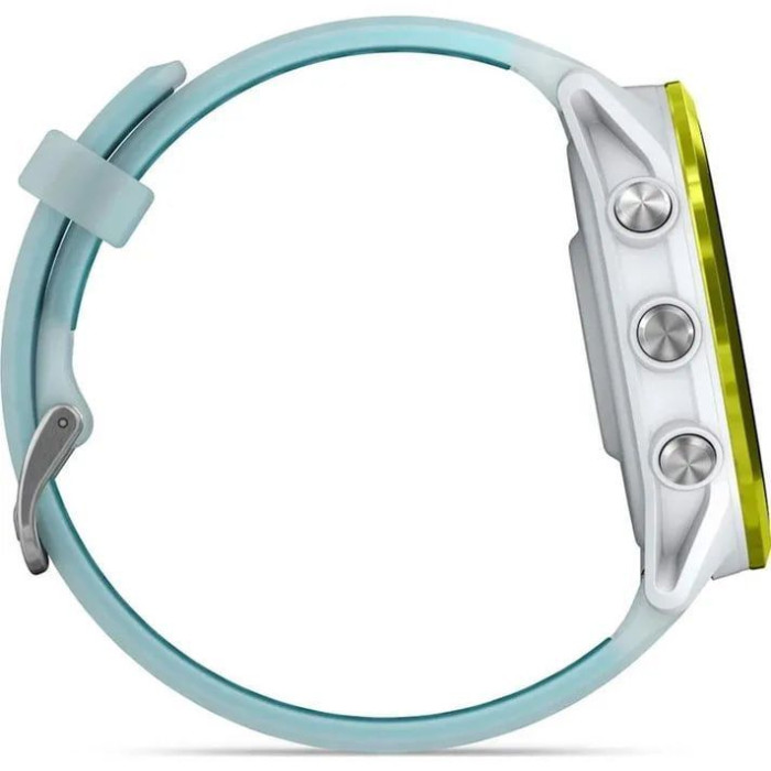 Смарт-годинник Garmin Forerunner 570 47mm Amp Yellow Aluminum w. Translucent Whitestone/Turquoise