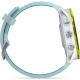 Смарт-годинник Garmin Forerunner 570 47mm Amp Yellow Aluminum w. Translucent Whitestone/Turquoise