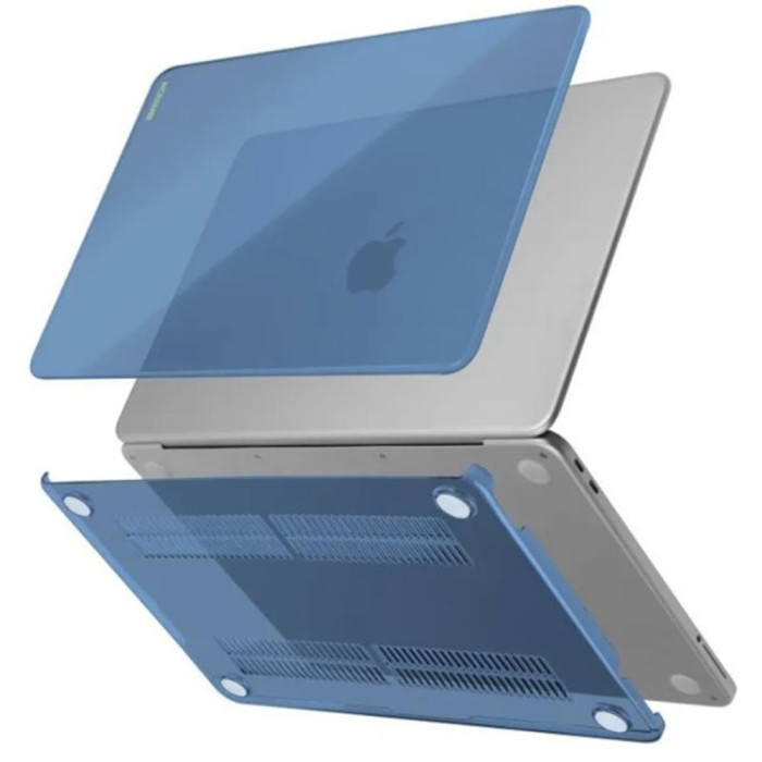 Чохол-накладка для Macbook Neo - Armorstandart Crystal, Indigo