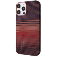 Чохол для iPhone 15 Pro - WAVE Gleam MagSafe, Gold Stripes
