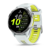 Смарт-годинник Garmin Forerunner 970 Titanium w. Whitestone Case and Whitestone/T. Amp Yellow Band
