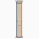 Apple Watch Ultra 2 Titanium, Orange/Beige Trail Loop (S/M), LTE