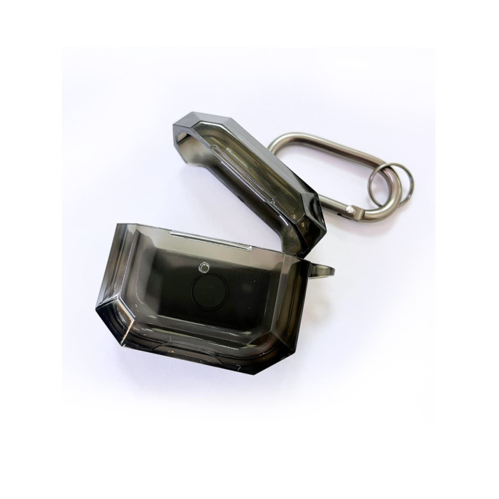 Чохол для Apple AirPods 3 - AmazingThing Adamas, Clear Black