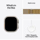 Apple Watch Ultra 2 2024 Natural Titanium, Tan Alpine Loop (L), LTE