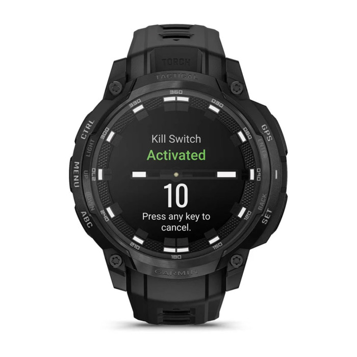 Смарт-годинник Garmin Instinct Crossover AMOLED Tactical Edition Black