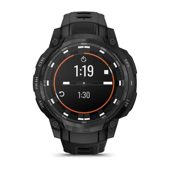 Смарт-годинник Garmin Instinct Crossover AMOLED Tactical Edition Black