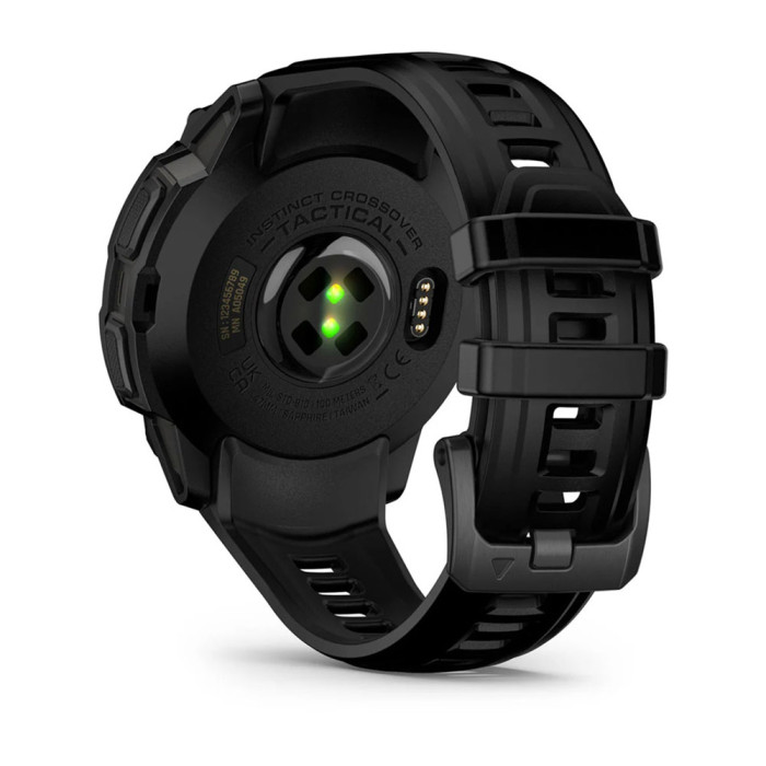 Смарт-годинник Garmin Instinct Crossover AMOLED Tactical Edition Black