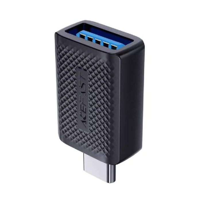 Адаптер (OTG) USB-C to USB - Acefast J1, Black