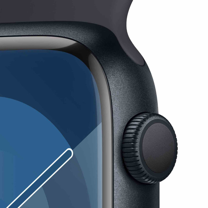 Apple Watch S9 45mm Midnight, Midnight Sport Band (S/M), LTE