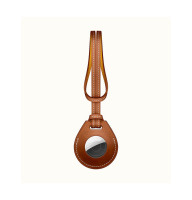 Шкіряний чохол для Apple AirTag - Wiwu Calfskin Bag Charm, Brown