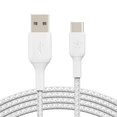 Кабель USB to USB-C - Belkin, Boost Charge Flex 2m, White