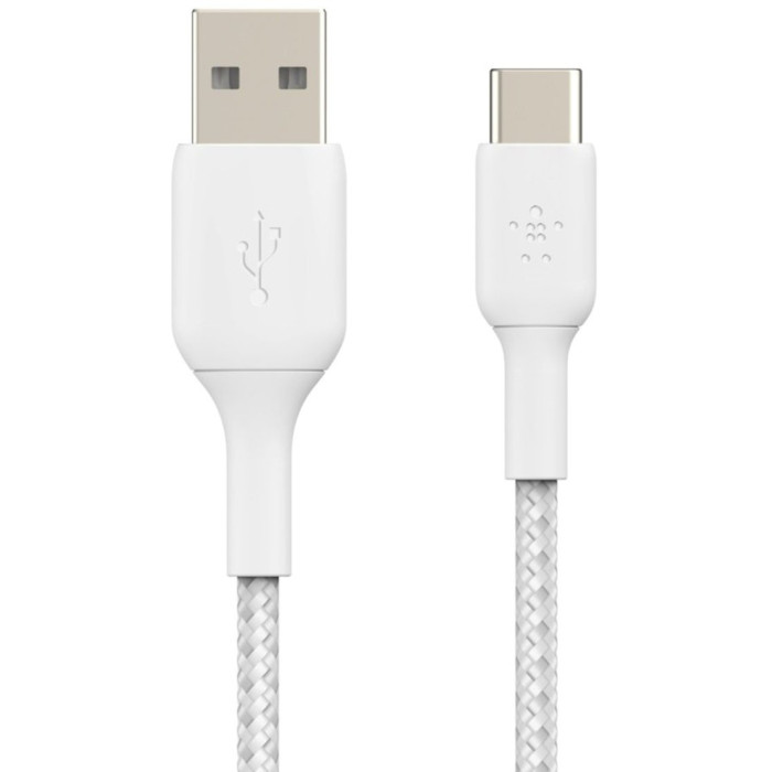 Кабель USB to USB-C - Belkin, Boost Charge Flex 2m, White