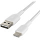 Кабель USB to USB-C - Belkin, Boost Charge Flex 2m, White