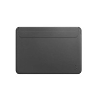 Чохол-накладка для Macbook 13 - WIWU Skin Pro PU Leather Sleeve, Gray