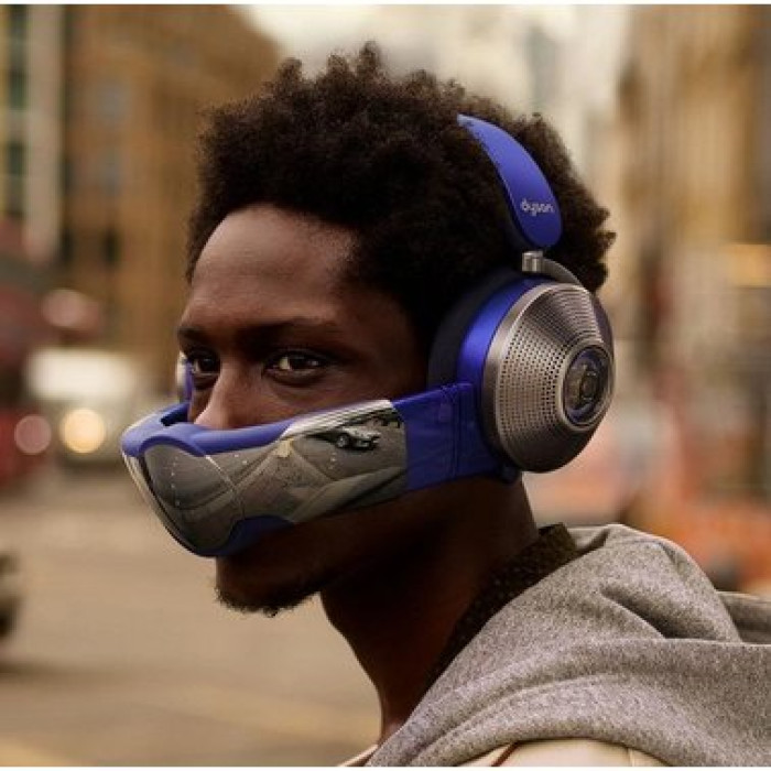 Навушники Dyson Zone Headphones with Air Purification - Ultra Blue/Prussian Blue