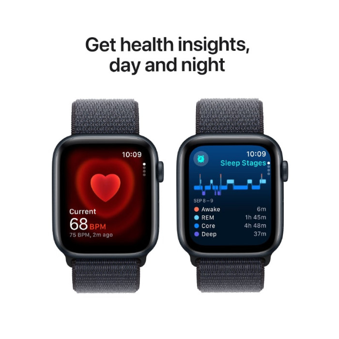 Apple Watch SE (2Gen) 40mm Midnight, Ink Sport Loop (2024)