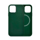Чохол для iPhone 13 Pro - WIWU Leather Series MagSafe, Green