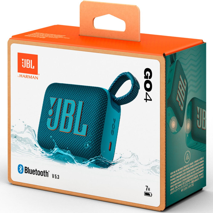 Портативна колонка JBL Go 4 Blue