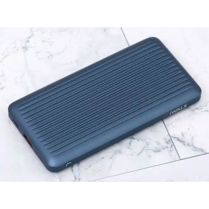Додатковий аккумулятор iWalk 10000mAh Chic Blue