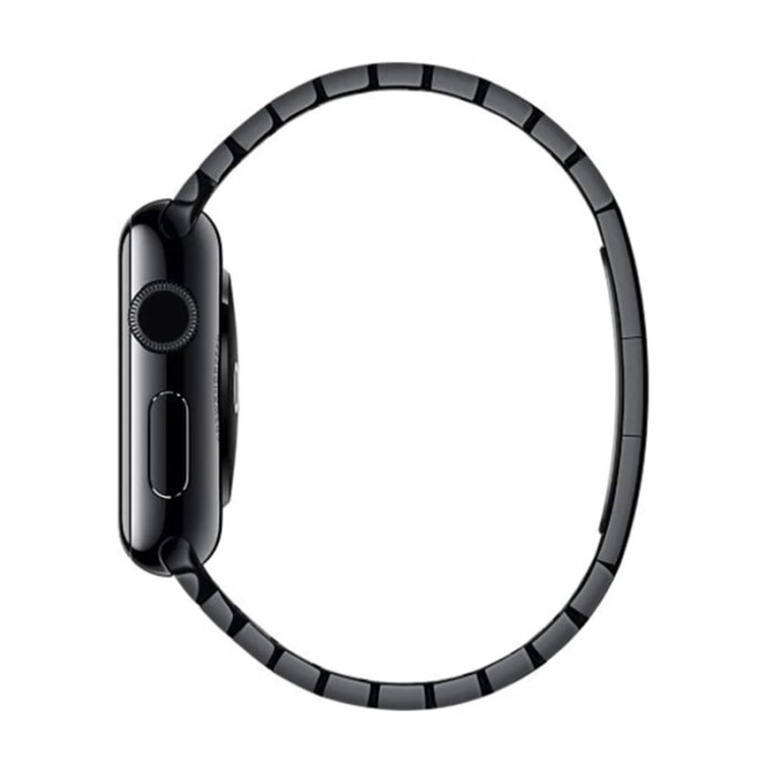 Ремінець для Apple Watch - 42/44/45/46/49mm, Stainless Steel Link Band, Space Black