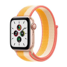 Apple Watch SE (1Gen) 44mm Gold, Maize/White Sport Loop, LTE