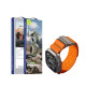 Ремінець для Apple Watch - 42/44/45/46/49mm, Blueo Trailweave MagLock Quick-Release Band, Orange