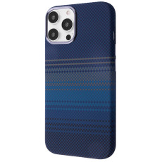 Чохол для iPhone 15 Pro Max - WAVE Gleam MagSafe, Blue Stripes