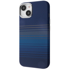 Чохол для iPhone 15 - WAVE Gleam MagSafe, Blue Stripes