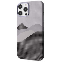 Чохол для iPhone 13 Pro - WAVE Gleam MagSafe, White Mountain