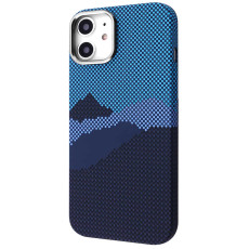 Чохол для iPhone 12/12 Pro - WAVE Gleam MagSafe, Blue Mountain
