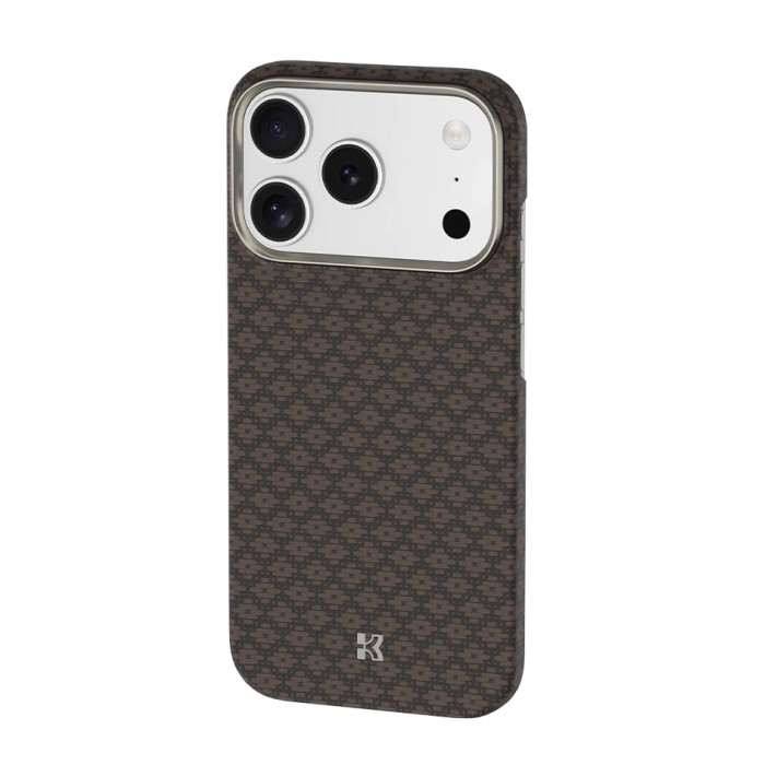 Чохол для iPhone 17 Pro / 18 Pro - Benks Armor Air Grid Kevlar MagSafe, Gold