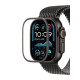 Захисна рамка для Apple Watch 49mm - Blueo, Titanium Frame, Black Titanium