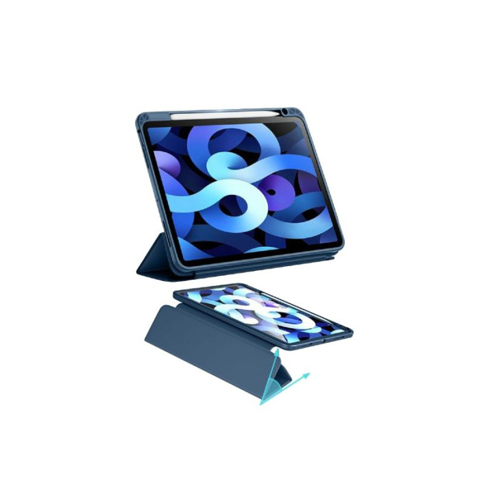 Чохол для iPad Pro 10.5 / 10.2 - WIWU Magnetic Folio Case, Dark Blue