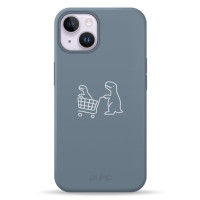 Чохол для iPhone 14 - Pump Silicone Minimalistic MagSafe, Dino Market