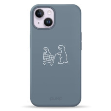 Чохол для iPhone 14 - Pump Silicone Minimalistic MagSafe, Dino Market