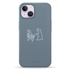 Чохол для iPhone 14 - Pump Silicone Minimalistic MagSafe, Dino Market