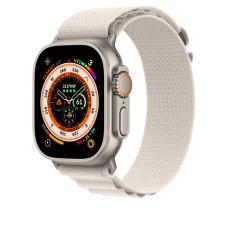 Ремінець для Apple Watch - 42/44/45/46/49mm, Apple Alpine Loop Band (Small), Starlight