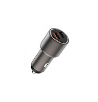 АЗП WIWU Quick Car Charger Type - C (18W) +USB 3.0 (18W) Black (PC100)