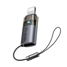 Адаптер (OTG) USB-C to Lightning - McDodo, Black