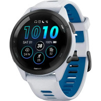 Смарт-годинник Garmin Forerunner 265 Black Bezel w.Whitestone Case and Whitestone/Tidal Blue S. Band