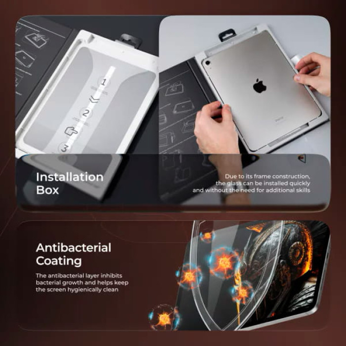 Захисне скло для iPad Air / Pro 11" - Air 10.9 (2020–2022) / Pro (11 2018–2022) - Proove Achilles