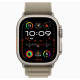 Apple Watch Ultra 2 Titanium, Olive Alpine Loop, (Small), LTE