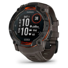 Смарт-годинник Garmin Instinct 3 50mm Solar Black with Charcoal Band