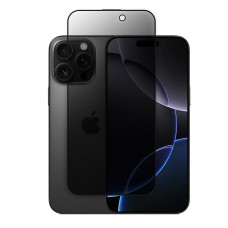 Захисне скло для iPhone 16 Pro Max - Soneex Pro 2.5D Anti Peep, Black